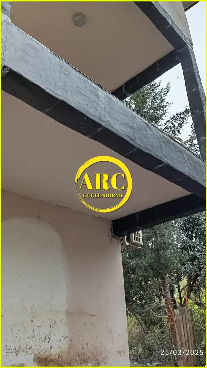 FRCM system used for historic building masonry repair and restoration