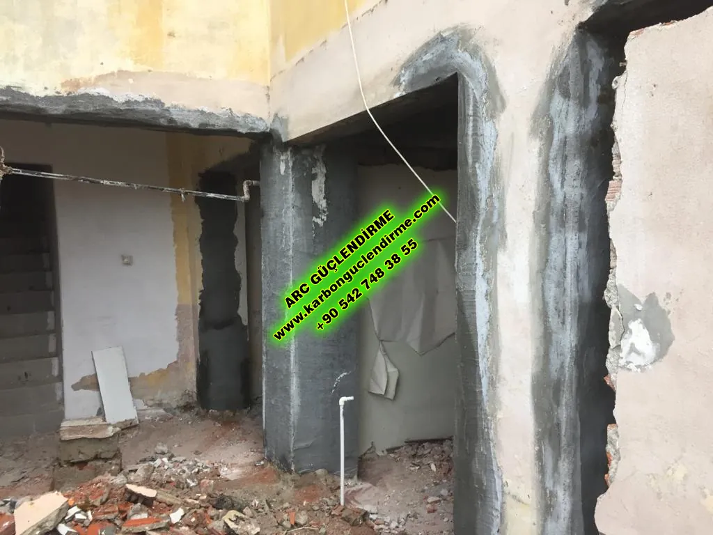 Betonarme bina karbongüçlendirme ustası